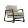 Sunpan Catalano Lounge Chair in Graph Fog - Angled View - Sunpan Catalano Lounge Chair in Graph Fog - Angled View