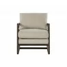 Sunpan Catalano Lounge Chair in Graph Fog - Front Angle - Sunpan Catalano Lounge Chair in Graph Fog - Front Angle