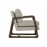 Sunpan Catalano Lounge Chair in Graph Fog - Side Angle - Sunpan Catalano Lounge Chair in Graph Fog - Side Angle