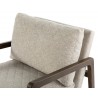 Sunpan Catalano Lounge Chair in Graph Fog - Seat Back