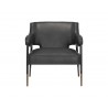 Sunpan Derome Lounge Chair in Bravo Portabella - Front