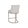 Sunpan Florence Counter Stool Piccolo Prosecco - Back Side Angle