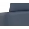 Sunpan Carlo Dining Armchair In Black And Dillon Thunder - Back Angled - Sunpan Carlo Dining Armchair In Black And Dillon Thunder - Back Angled