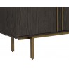 Sunpan Briar Sideboard Dark Brown Legs