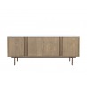 Sunpan Briar Sideboard Weathered Oak Front