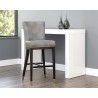 Sunpan Alister Barstool in Bravo Metal and Polo Club Stone - Lifestyle
