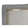 Sunpan Alister Barstool in Bravo Metal and Polo Club Stone - Seat Back Detail - Sunpan Alister Barstool in Bravo Metal and Polo Club Stone - Seat Back Detail