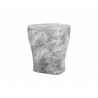 Sunpan Dali End Table In Marble Look And Grey - Side