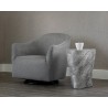 Sunpan Dali End Table In Marble Look And Grey - Lifestyle