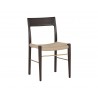 Sunpan Bondi Dining Chair in Walnut - Angled View
