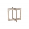 Sunpan Cypher Dining Table Base in Wood And White Ceruse  - Base Frame
