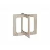 Sunpan Cypher Dining Table Base in Wood And White Ceruse  - Base Frame - Sunpan Cypher Dining Table Base in Wood And White Ceruse  - Base Frame