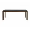 Sunpan Claire Extension Dining Table - 78.75" To 94.5" - Front - Sunpan Claire Extension Dining Table - 78.75" To 94.5" - Front