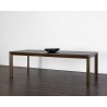 Sunpan Claire Extension Dining Table - 78.75" To 94.5" - Lifesytle