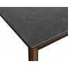 Sunpan Claire Extension Dining Table - 78.75" To 94.5" - Edge Top Angled