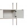 Sunpan Ambrose Modular Wall Desk in Champagne Gold And Cream - Cabined Detail
