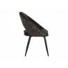 Sunpan Capaldi Dining Chair In Nono Shitake - Side View - Sunpan Capaldi Dining Chair In Nono Shitake - Side View