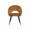 Sunpan Capaldi Dining Chair In Nono Tapenade Gold - Front - Sunpan Capaldi Dining Chair In Nono Tapenade Gold - Front
