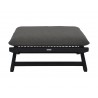 Sunpan Bari Stool in Charcoal And Gracebay Grey - Front