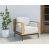 Sunpan Cagliari Armchair in Palazzo Cream - Lifestyle