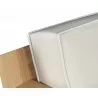 Sunpan Cagliari Armchair in Palazzo Cream - Top Angled - Sunpan Cagliari Armchair in Palazzo Cream - Top Angled