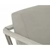 Sunpan Catania Sofa In Dark Grey And Copacabana Grey - Seat Back - Sunpan Catania Sofa In Dark Grey And Copacabana Grey - Seat Back