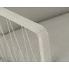 Sunpan Catania Sofa In Dark Grey And Copacabana Grey - Arm Close-up - Sunpan Catania Sofa In Dark Grey And Copacabana Grey - Arm Close-up