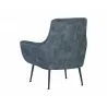 Sunpan Aletta Lounge Chair in Nono Petrol - Back Angled - Sunpan Aletta Lounge Chair in Nono Petrol - Back Angled