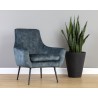 Sunpan Aletta Lounge Chair in Nono Petrol - Lifestyle