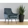 Sunpan Aletta Lounge Chair in Nono Petrol - Lifestyle - Sunpan Aletta Lounge Chair in Nono Petrol - Lifestyle