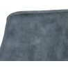 Sunpan Aletta Lounge Chair in Nono Petrol - Seat Back Detail - Sunpan Aletta Lounge Chair in Nono Petrol - Seat Back Detail