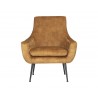 Sunpan Aletta Lounge Chair in Nono Tapenade Gold - Front