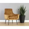 Sunpan Aletta Lounge Chair in Nono Tapenade Gold - Lifestyle - Sunpan Aletta Lounge Chair in Nono Tapenade Gold - Lifestyle