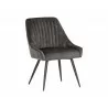 Sunpan Chardon Dining Chair in Nono Shitake - Angled - Sunpan Chardon Dining Chair in Nono Shitake - Angled