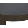 Brunetto Coffee Table - Large - Dark Brown - Table Close-up