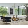 Sunpan Alouette Coffee Table in Aged Oak - Lifestyle - Sunpan Alouette Coffee Table in Aged Oak - Lifestyle