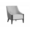 Sunpan Aurora Lounge Chair in Polo Club Stone / Overcast Grey - Angled - Sunpan Aurora Lounge Chair in Polo Club Stone / Overcast Grey - Angled
