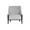 Sunpan Aurora Lounge Chair in Polo Club Stone / Overcast Grey - Front