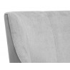 Sunpan Aurora Lounge Chair in Polo Club Stone / Overcast Grey - Seat Back