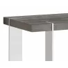 Sunpan Daria Console Table - Edge Close-up - Sunpan Daria Console Table - Edge Close-up