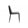 Sunpan Renee Stackable Dining Chair Black Side
