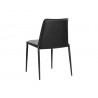 Sunpan Renee Stackable Dining Chair Black Back