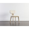 Sunpan Rickett Dining Chair - Weathered Oak - Dove Cream