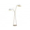 Sunpan Faven Ffloor Lamp - White