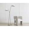 Sunpan Faven Ffloor Lamp - White 02