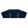 Manhattan Comfort Gramercy Modern Freestanding Wardrobe Armoire Closet in Tatiana Midnight Blue Bottom - Manhattan Comfort Gramercy Modern Freestanding Wardrobe Armoire Closet in Tatiana Midnight Blue Bottom