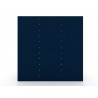 Manhattan Comfort Gramercy Modern Freestanding Wardrobe Armoire Closet in Tatiana Midnight Blue Back
