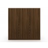 Manhattan Comfort Gramercy Modern Freestanding Wardrobe Armoire Closet in Brown Back