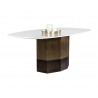 Sunpan Ainsley Dining Table - 78.75" - Angled