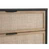 Sunpan Avida Chest in Gold and Black/Natural - Drawer Close-up - Sunpan Avida Chest in Gold and Black/Natural - Drawer Close-up